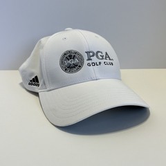 Adidas PGA Golf Club White Adjustable Snapback Golf Hat Cap H57140 2022