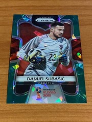 2018 Panini World Cup Prizm DANIJEL SUBASIC Green Prizm Croatia # 25/25