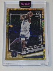 2023-24 Panini Donruss Anthony Edwards Gold International Prizm /10