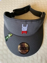 New U.S. RYDER CUP TEAM Golf Dark Gray Tall Visor Adjustable USA Logo by NEW ERA