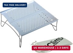 iClimb Mini Solo Folding Table Ultralight Compact for Backpacking Camping Hiking