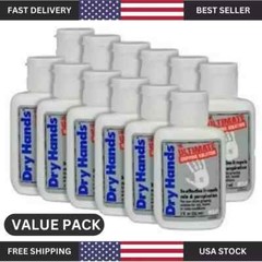 Dry Hands 2Oz(12 Pack Case)Powder For Pole Dancing Baseball Golf only usa ship