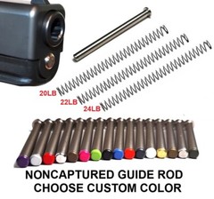Extra Power Recoil Guide Rod Kit For GLOCK 20 20SF 21 21SF Gen 1-3 Non Captured