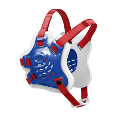 Cliff Keen F5 Tornado Wrestling Headgear/Earguards, Royal/White/Scarlet