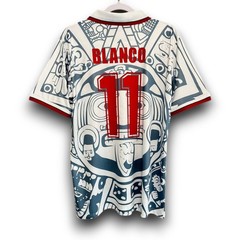 Mexico 1998 Away World Cup Jersey – Cauhtemec Blanco #11