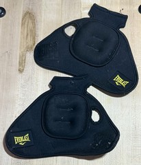 Everlast Weighted Gloves Pair 2 lbs (1 lb Each) Black Workout Gloves NIB