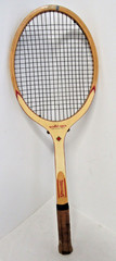 Beautiful Vintage Spalding World Open Wooden Tennis Racket 1970’s Belgium Made