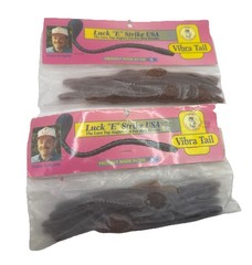 Vintage Luck E Strike Vibra Tail Lure – Shaw Grigsby – 2 Packs