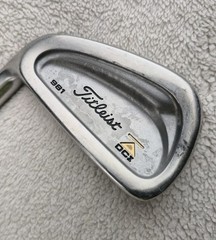 Titleist DCI 981 Gold LH 5-Iron 39″ Stiff Tri-Spec Steel Shaft Good Orig Grip VG