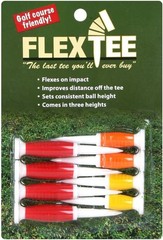 Flex Tee (2.25″/2.5″/3″, Red/Orange/Yellow, 8pk) NEW