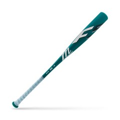 33 30 oz Green White Sport Bat One Piece Alloy Balanced Design High Durability