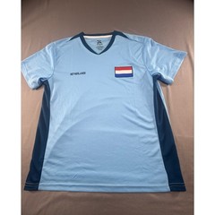 Striker Netherlands Soccer Jersey Adult Large Blue Football Futbol Shirt