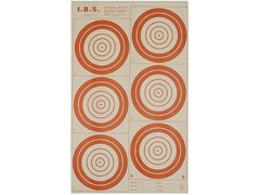National Target International Bench Rest Shooters Target IBS 300 YD Hunter Rifle