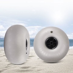 2 Pack 16″ Replacement Big Beach Sand Tires for Beach Fishing Buggy Cart US