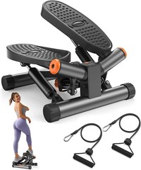 Niceday Twist Stepper for Exercise at Home Mini Stair Stepper Resistance Band