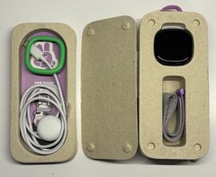 Fitbit Ace LTE By Google Kids Smartwatch Spicy Case With Moovin Band READ DESC.