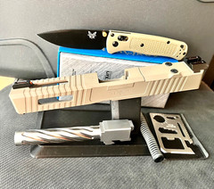 Glock 17 Gen 3 FDE Slide Complete G17 Upper Leupold DPP Optics Cut + FREE KNIFE