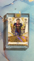 2025 Topps Reverence UEFA – Xavi, Barcelona Crowned Legend Auto Gold /50