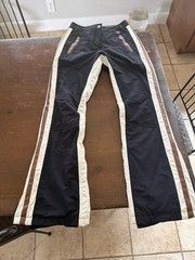 Sportalm Kitzbuhel Black beige, and brown Women’s Ski Pants Size 6