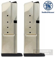 TWO Smith & Wesson SD40 SD40VE 40S&W 10 Round SS MAGAZINES 19928 OEM FAST SHIP