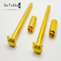 2 PK Guide Rod + plug kit for Standard Full size/ Government 1911 Stainless Gold