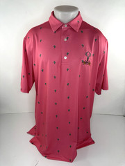TOBACCO ROAD / FJ FOOTJOY – Western Desert Cactus Print XL Golf Polo Shirt