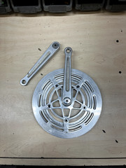 Misc. French Cranks TA, Stronglight, unbranded parts and sets