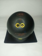 Ebonite Turbo Urethane 16 lb Bowling Ball Black 15lbs 14.6 oz Actual Fr Shipping