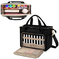 Prokva Bingo Tote Bag with Pockets for Bingo Game, Portable Bingo Dauber Bag …