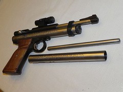 GET BOTH! POLISHED New 10″ BARREL and 2240 MAIN TUBE for Crosman 2240 2300 NICE