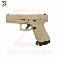 Metal Aluminum Flared Magwell Fits Glock(GEN 1 2 3 4)19/23/32/38 Anodized Finish