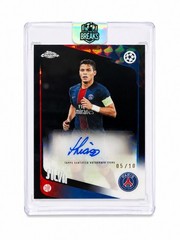 Thiago Silva /10 Auto | UCC UEFA Competitions | Geometric