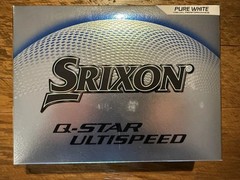 Brand New Srixon Q-Star Ultispeed Golf Balls White No Logos 1 Dozen