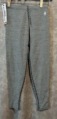 New girls size small SmartWool base layer bottom Merino wool Bleached Aqua Dot