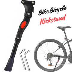 Adjustable Bicycle Kickstand Non-Slip Easy Bike Side Kick Stand for Most 16″-26″