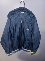 YONEX Badminton Jacket Sports Apparel Windbreaker VTG HTF Navy Blue – Read Desc.