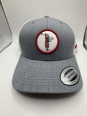 Breakfast Ball – Snapback Golf Hat Bacon Logo – Gray