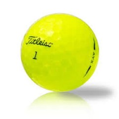 Titleist AVX Yellow AAA 100 Used Golf Balls 3A