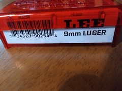 **NEW** Classic Lee Loader -9mm LUGER Reloading Kit # 90254