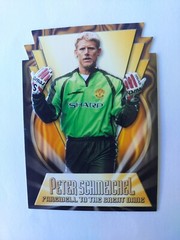 PETER SCHMEICHEL 1999-00 Merlin Premier Gold Soccer Card MANCHESTER UNITED #C7