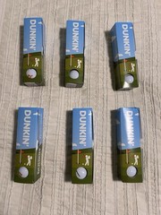 New Limited Edition Dunkin’ x TaylorMade Golf Balls – Set Of 6