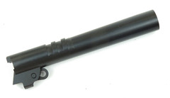 1911 9mm Government 5″ Black Stainless Wilson Nowlin Ramped BULL Barrel 9×19