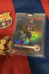 2023-24 Topps FC Barcelona Team Set Lamine Yamal RC Blue /250 #23 Colour Match