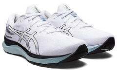 Asics Gel Cumulus 24 Mens Running Shoes Size 13 White/Silver Med/B
