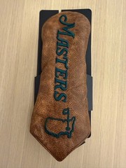Masters Tournament Brown Faux Leather Embroidered Fairway Wood Headcover New