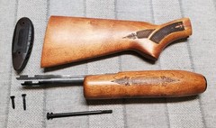 Vintage Glenfield Marlin 778 12 GA Shotgun Stock & Forend Set USED PARTS