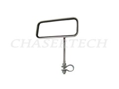 New City Touring Comfort Vintage Classic Bicycle Bike Rectangle Mirror Chrome