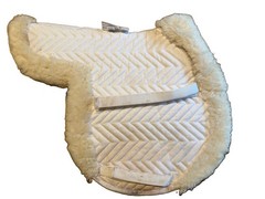 Fleeceworks Therawool Fitted Hunter Pad Medium Shimmable Saddle Pad