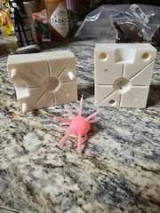 Bait Fishing Lure Mold Fuzzy Dice Diy Bait