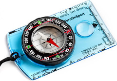 Turnonsport Orienteering Compass – Advanced Scout Compass for Hiking, Camping, a